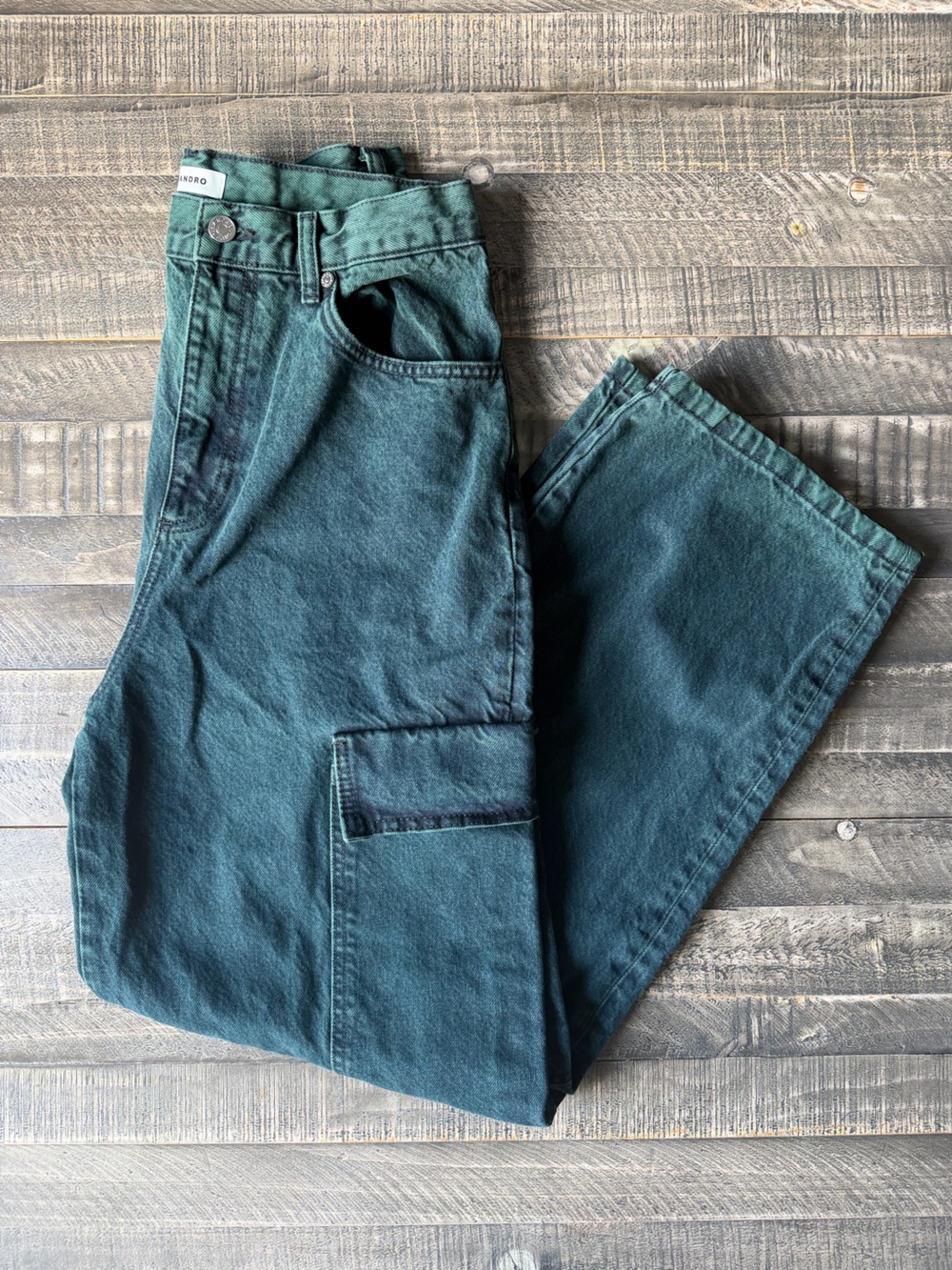 Sandro Oversized Cargo Jeans